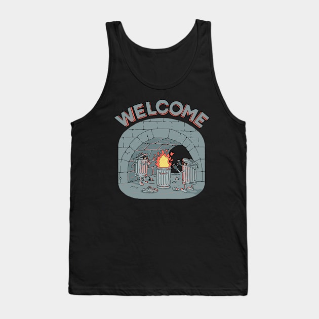 Welcome Tank Top by gotoup